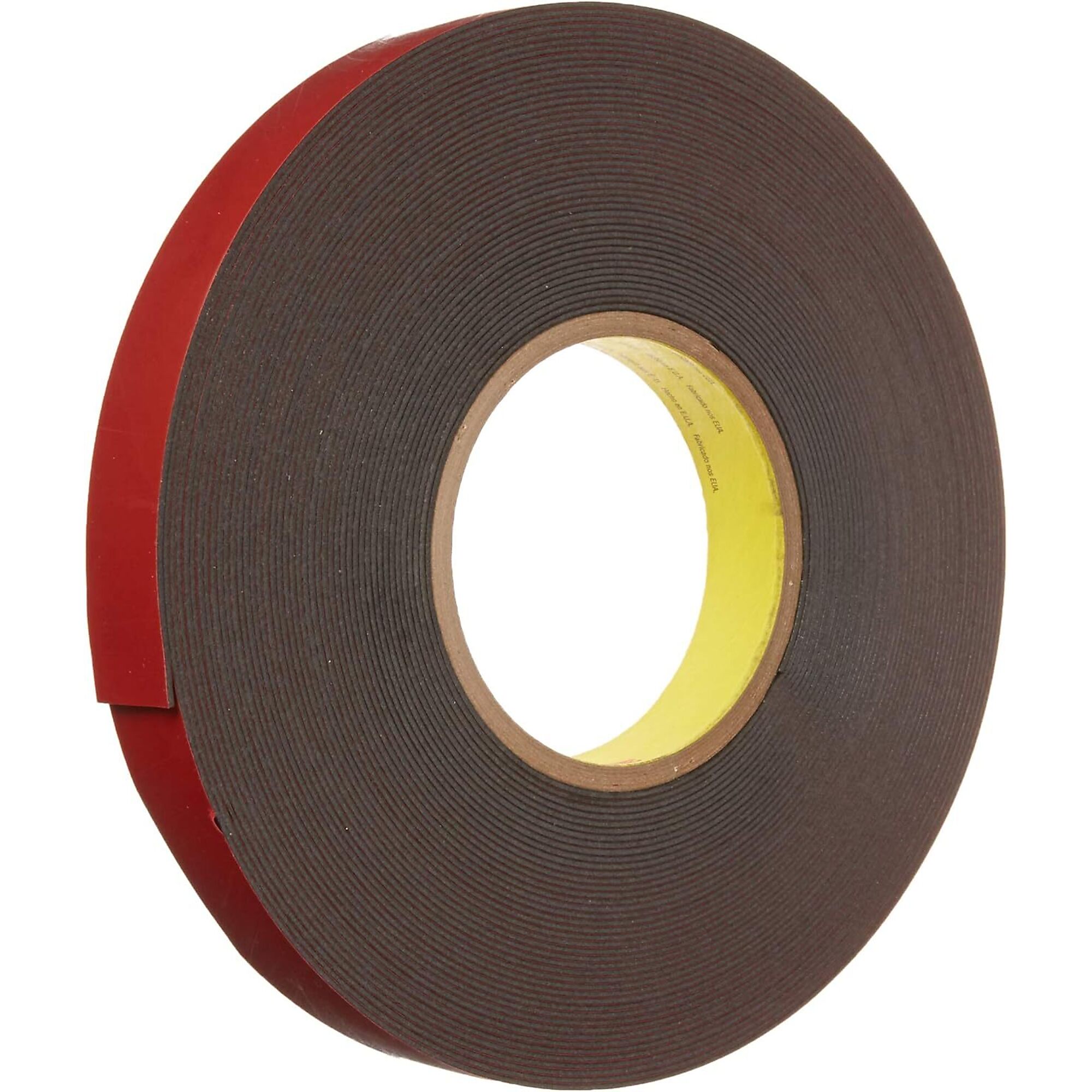 3M Automotive Acrylic Plus Attachment Tape — 7/8in. x 20 Yds., Medium Density Black Acrylic Foam, Model# MMM6383